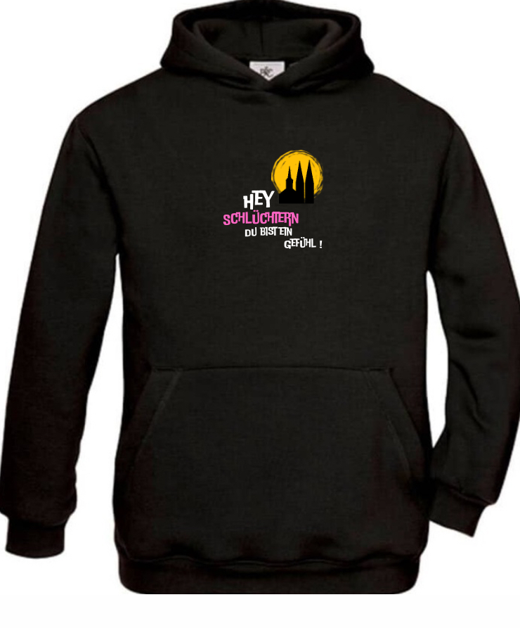 Hey Schlüchtern Kids Hoodie pink