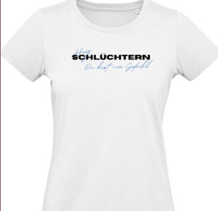 Hey Schlüchtern Damen T-Shirt weiß