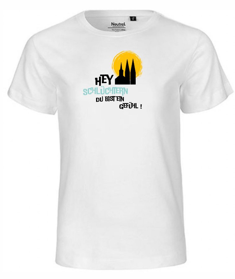 Hey Schlüchtern T-Shirt weiß