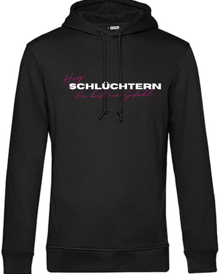 Hey Schlüchtern Hoodie schwarz